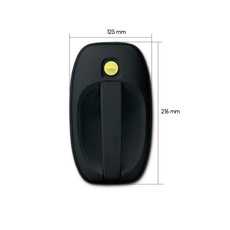 Miniature POIGNEE EXTERIEURE 1122 NOIRE - FAP N° 1 Miniature POIGNEE EXTERIEURE 1122 NOIRE - FAP N° 1