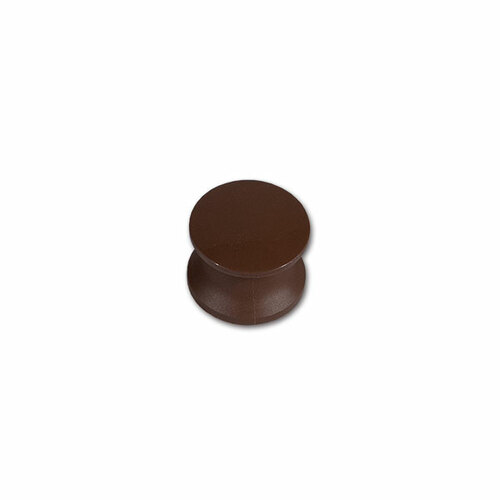 BOUTON POUSSOIR MARRON POUR PUSH LOCK