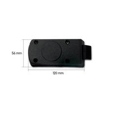 Miniature GRANDE SERRURE COMPLETE OVALE - FAP N° 2 Miniature GRANDE SERRURE COMPLETE OVALE - FAP N° 2