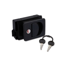 Miniature Serrure Kubus noire 24/35 mm avec clés - Zadi N° 0