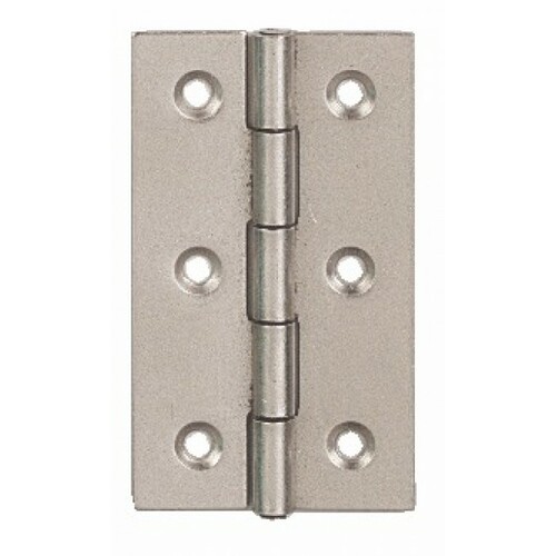 CHARNIERE CHROMEE PLATE FRAISEE 40x35 - DECMO