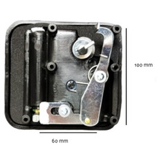 Miniature SERRURE A COMPRESSION AVEC BARILLET + CLES - ZADI N° 2