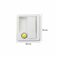 Miniature POIGNEE EXTERNE 1070 BLANCHE - FAP N° 1 Miniature POIGNEE EXTERNE 1070 BLANCHE - FAP N° 1