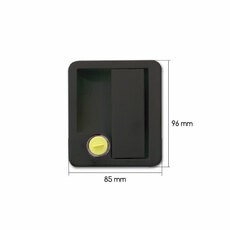 Miniature POIGNEE EXTERNE 1070 NOIRE - FAP N° 1 Miniature POIGNEE EXTERNE 1070 NOIRE - FAP N° 1