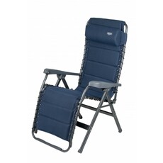 CHAISE RELAX AIR DELUXE AVEC REPOSE TETE - BLEU - CRESPO