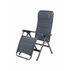 CHAISE RELAX AIR DELUXE AVEC REPOSE TETE - GRIS - CRESPO