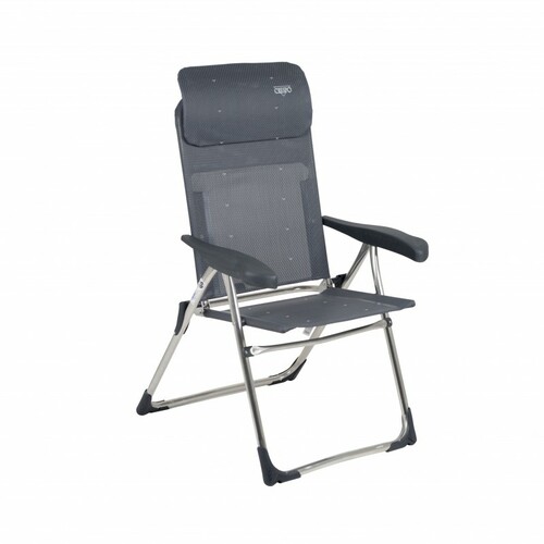 FAUTEUIL CLASSIC COMPACT AVEC APPUI TETE PLAT - GRIS