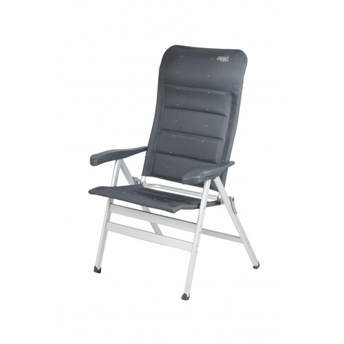 FAUTEUIL DELUXE XL DOSSIER HAUT - GRIS - CRESPO