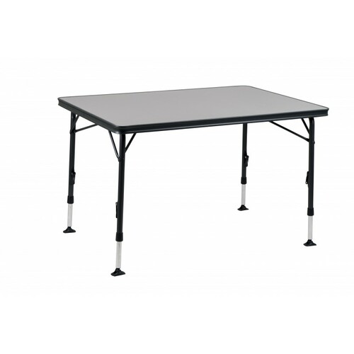 TABLE RECTANGULAIRE GRISE PEINTE 130 x 85 cm - CRESPO