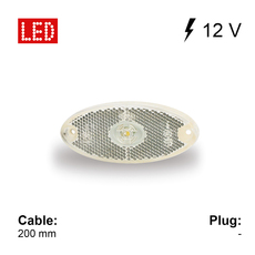 Miniature FEU 2012 PLR POSITION AVANT A LED + CATADIOPTRE 100X44X12 - JOKON N° 2 Miniature FEU 2012 PLR POSITION AVANT A LED + CATADIOPTRE 100X44X12 - JOKON N° 2