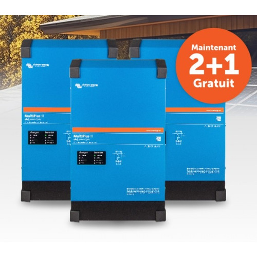 Multiplus-II 48/5000/70-50 230V OFFRE PROMOTIONNELLE 2+1 GRATUIT - VICTRON