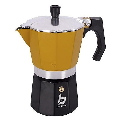 CAFETIERE ITALIENNE HUDSON JAUNE - BO CAMP