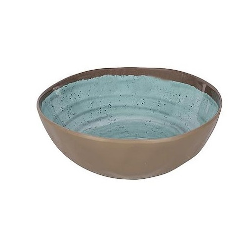 BOLS HALO MELAMINE Ø 16CM 4 PCS TURQUOISE - BO CAMP