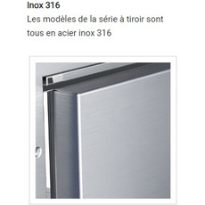Miniature DW180 OCX2 DTX double zone réfrigérateur / congélateur - VITRIFRIGO N° 7 Miniature DW180 OCX2 DTX double zone réfrigérateur / congélateur - VITRIFRIGO N° 7