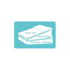Miniature Lit tout fait 140 x 190 cm PRISME - VIA MONDO N° 2 Miniature Lit tout fait 140 x 190 cm PRISME - VIA MONDO N° 2
