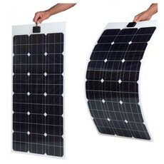 Miniature Panneau solaire souple 135W 12v à haut rendement - Tedlar Noir-FPE N° 2 Miniature Panneau solaire souple 135W 12v à haut rendement - Tedlar Noir-FPE N° 2