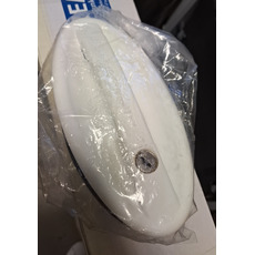 Miniature Serrure de porte camping car FAP M1 ovale blanche complète - FAP Attention produit neuf avec défaut d'aspect suite à un sinistre transport - produit neuf jamais utilisé N° 1