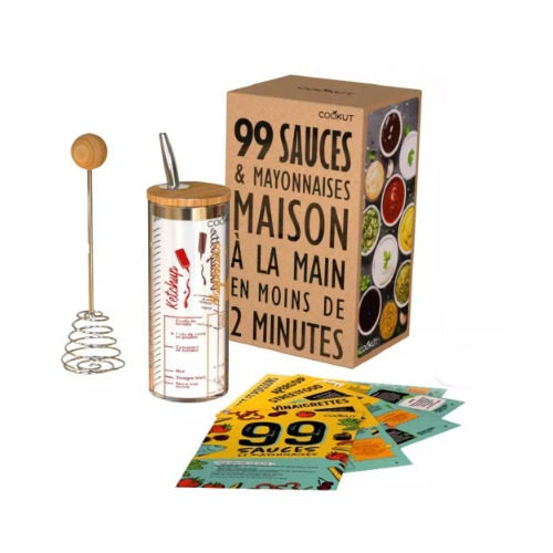 SHAKER 99 SAUCES MAISON À LA MAIN - COOKUT