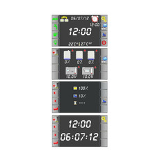 Miniature PANNEAU DE COMMANDETACTILE NE273 AVEC ÉCRAN LCD COULEUR- NORDELETTRONICA N° 1