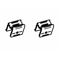 Miniature Supports de pied droite + gauche 6300 - THULE N° 0 Miniature Supports de pied droite + gauche 6300 - THULE N° 0