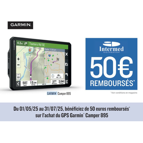 CAMPER 895 EU : GPS Camping-Car 8' - GARMIN