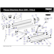 Miniature Pièce support 5200 - THULE N° 1