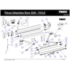 Miniature Support Central 5200 - THULE N° 1