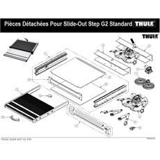 Miniature Moteur Complet Slide Out G2 Standard 550 - THULE N° 1 Miniature Moteur Complet Slide Out G2 Standard 550 - THULE N° 1