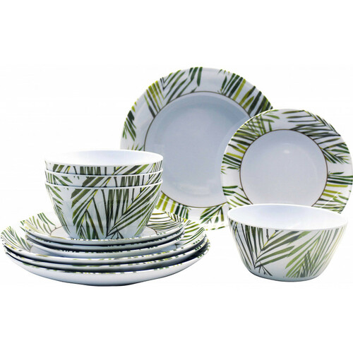 PACK VAISSELLE TROPICAL - INCASA // ATTENTION PRODUIT AVEC DEFAUTS D'ASPECT SUITE A SINISTRE TRANSPORT VOIR LES DEFAULTS SUR LES PHOTOS - PRODUIT NEUF JAMAIS UTILISÉ. PACK VAISSELLE TROPICAL - INCASA // ATTENTION PRODUIT AVEC DEFAUTS D'ASPECT SUITE A SINISTRE TRANSPORT VOIR LES DEFAULTS SUR LES PHOTOS - PRODUIT NEUF JAMAIS UTILISÉ.