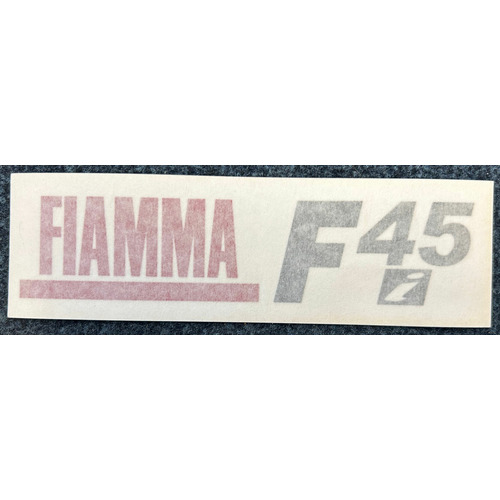 ETIQUETTE FIAMMA F45 I - FIAMMA