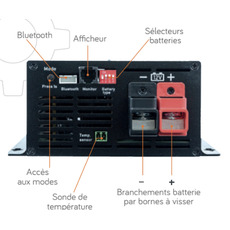 Miniature Chargeur de batterie -12V 30A 1230SBC - WIFI-ENERGIE MOBILE N° 4 Miniature Chargeur de batterie -12V 30A 1230SBC - WIFI-ENERGIE MOBILE N° 4