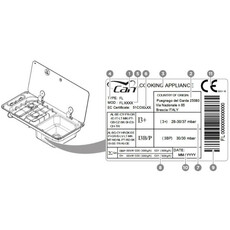 Miniature COUVERCLE VERRE FL1400 FL1410 - CAN N° 1