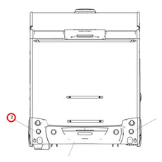 Miniature ANGLE DE PARE CHOC ARRIERE GAUCHE CHAUSSON CHALLENGER 2018/2022 N° 1 Miniature ANGLE DE PARE CHOC ARRIERE GAUCHE CHAUSSON CHALLENGER 2018/2022 N° 1