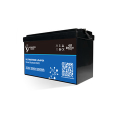 Miniature Batterie Lithium ULTIMATRON LiFePO4 Smart BMS 25.6V 50AH N° 5 Miniature Batterie Lithium ULTIMATRON LiFePO4 Smart BMS 25.6V 50AH N° 5