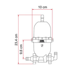 Miniature Vase d'expansion A20 - FIAMMA N° 1 Miniature Vase d'expansion A20 - FIAMMA N° 1
