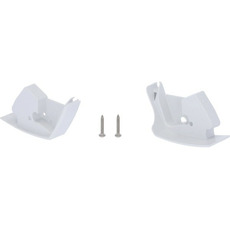 Miniature Embout bandeau frontal 6200 gauche + droite - Blanc - THULE N° 0 Miniature Embout bandeau frontal 6200 gauche + droite - Blanc - THULE N° 0