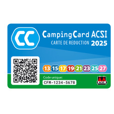 Miniature NOUVEAU Guide ACSI 2025 + Camping Card N° 1 Miniature NOUVEAU Guide ACSI 2025 + Camping Card N° 1