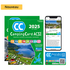 Miniature NOUVEAU Guide ACSI 2025 + Camping Card N° 2 Miniature NOUVEAU Guide ACSI 2025 + Camping Card N° 2