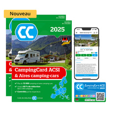 Miniature GUIDE ACSI CAMPING & AIRES DE CAMPING CAR 2025 N° 2 Miniature GUIDE ACSI CAMPING & AIRES DE CAMPING CAR 2025 N° 2