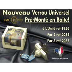 Miniature Set 2 verrou universels (Pré monté) N° 1 Miniature Set 2 verrou universels (Pré monté) N° 1
