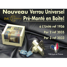 Miniature Set 3 Verrou universel - IMC N° 3 Miniature Set 3 Verrou universel - IMC N° 3