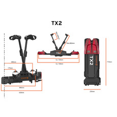 Miniature Porte-vélos TX2 Premium SPINDER N° 6 Miniature Porte-vélos TX2 Premium SPINDER N° 6