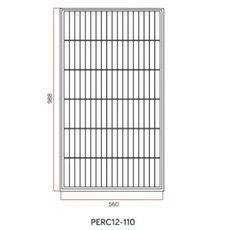 Miniature Panneau solaire rigide PERC 12V 110Wc Energie Mobile N° 2 Miniature Panneau solaire rigide PERC 12V 110Wc Energie Mobile N° 2