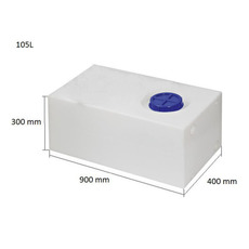 Miniature Réservoir rigide eau potable 105 L - OSCULATI N° 1 Miniature Réservoir rigide eau potable 105 L - OSCULATI N° 1