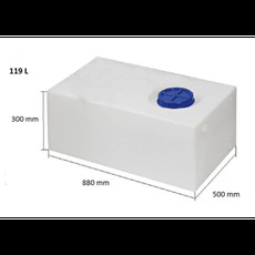 Miniature Réservoir rigide eau potable 119 L - OSCULATI N° 1 Miniature Réservoir rigide eau potable 119 L - OSCULATI N° 1