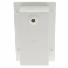 Miniature SOCLE A ENCASTRER MALE P17 FICHE ORIENTABLE BLANC 16 A - 160mm X 103mm - HABA N° 3 Miniature SOCLE A ENCASTRER MALE P17 FICHE ORIENTABLE BLANC 16 A - 160mm X 103mm - HABA N° 3