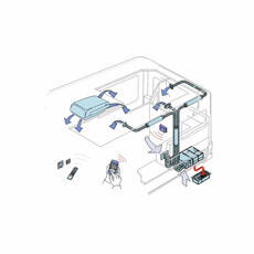Miniature CLIMATISEUR AVENTA COMFORT NOIRE - TRUMA N° 2 Miniature CLIMATISEUR AVENTA COMFORT NOIRE - TRUMA N° 2