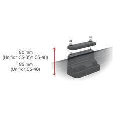 Miniature Kit de 2 fixations latérales UNIFIX 1.CS40 UNITECK N° 3 Miniature Kit de 2 fixations latérales UNIFIX 1.CS40 UNITECK N° 3