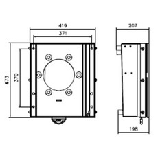 Miniature Embase sur caisson Conducteur pour Jumpy / Expert 3 - CTA N° 2 Miniature Embase sur caisson Conducteur pour Jumpy / Expert 3 - CTA N° 2