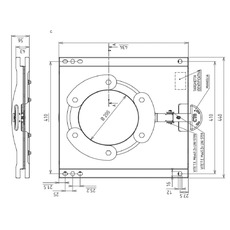 Miniature Embase passager ou conducteur pour Ducato X250 / X290 - CTA N° 1